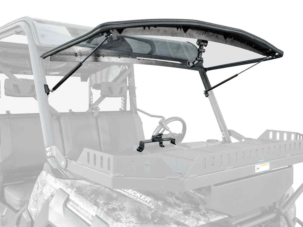 Clear Scratch Resistant Flip Windshield for Tracker 800SX (2019–2023)
