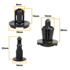 30Pcs Push Type Retainer Bumper Clips MR200300 for Mitsubishi Honda 