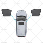 Magnetic Mesh Sun Shades for Mercedes-Benz GLC (2015–2022)