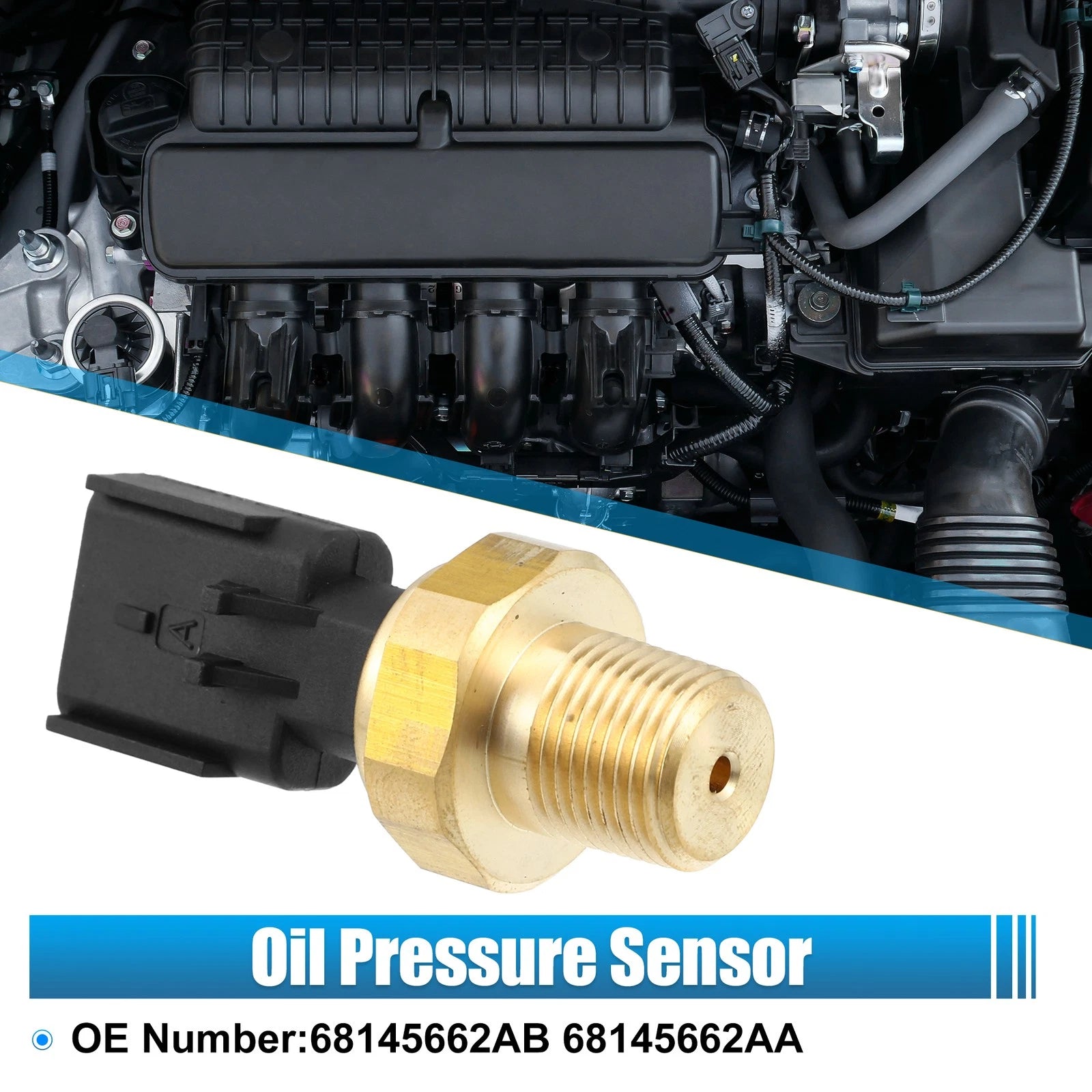 Oil Pressure Sensor for Dodge Dart 2.0L 2.4L (68145662AB 68145662AA)