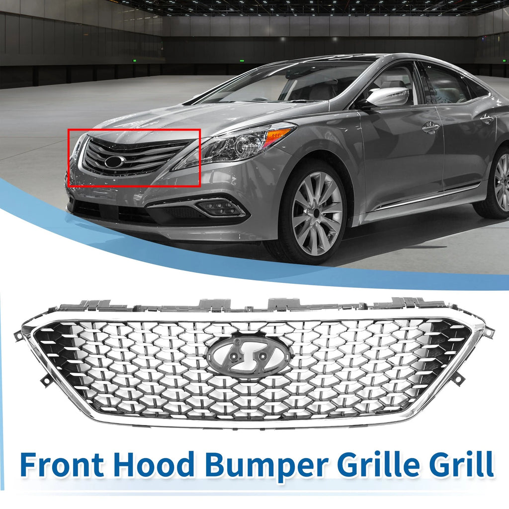 Front Hood Bumper Grille for Hyundai Sonata (2011–2014) No.86350C1200