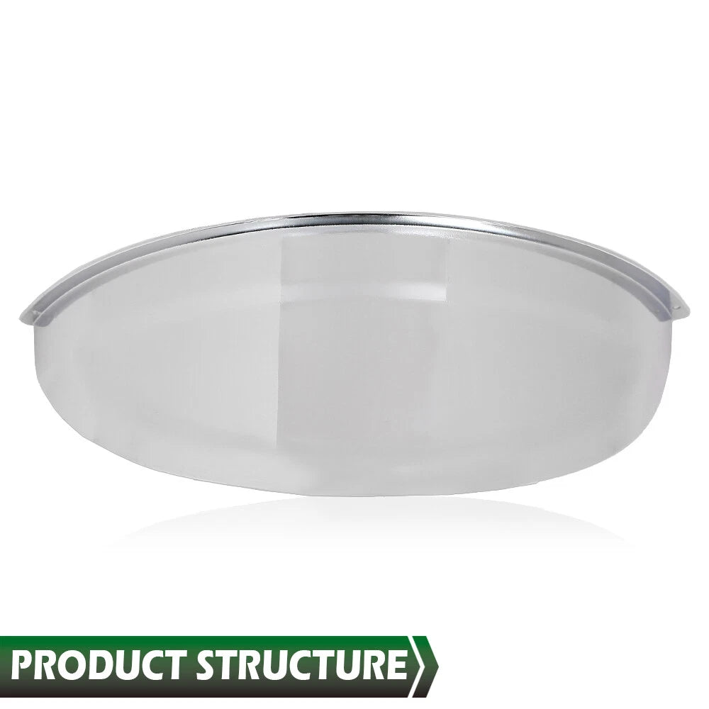 Set of 2 Headlight Visors for 7" Chrome Shields