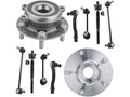 Front Wheel Hub Sway Bar Link Tie Rod Kit for Mazda 6 (2014–2017) KV861DT