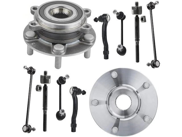 Front Wheel Hub Sway Bar Link Tie Rod Kit for Mazda 6 (2014–2017) KV861DT