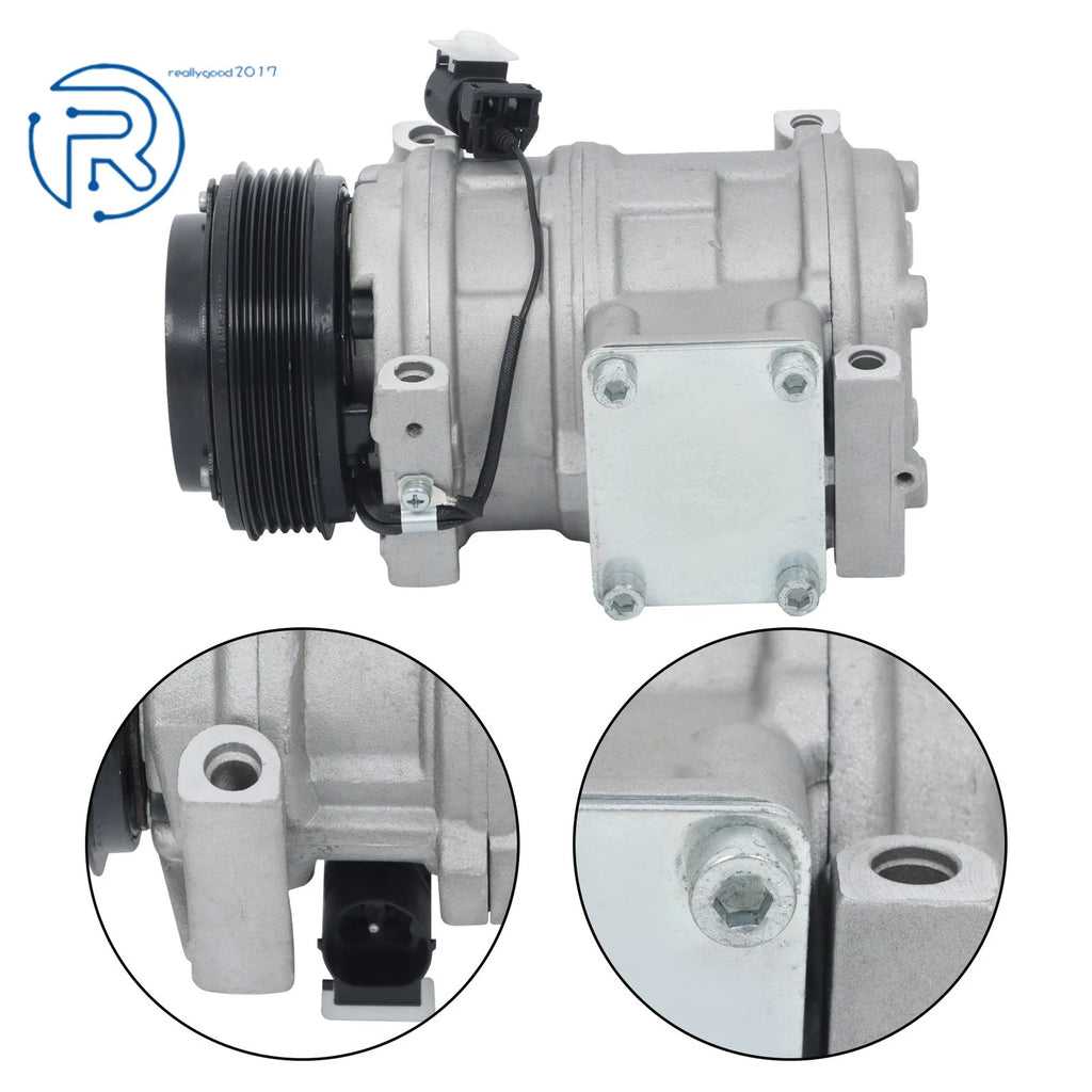 AC Compressor w/Clutch for BMW E31 E34 E36 E46 323i 325i 328i 525i 530i 540i M3 (1982–2006)