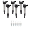 Set of 6 Ignition Coils & NGK Spark Plugs for Lexus IS350 RC300 RC350 (2006–2020)