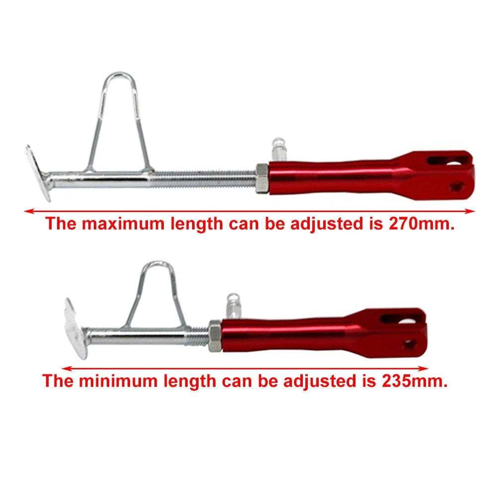 Adjustable Non-Slip Foot Side Stand Support Leg Kickstand for Motorcycle
