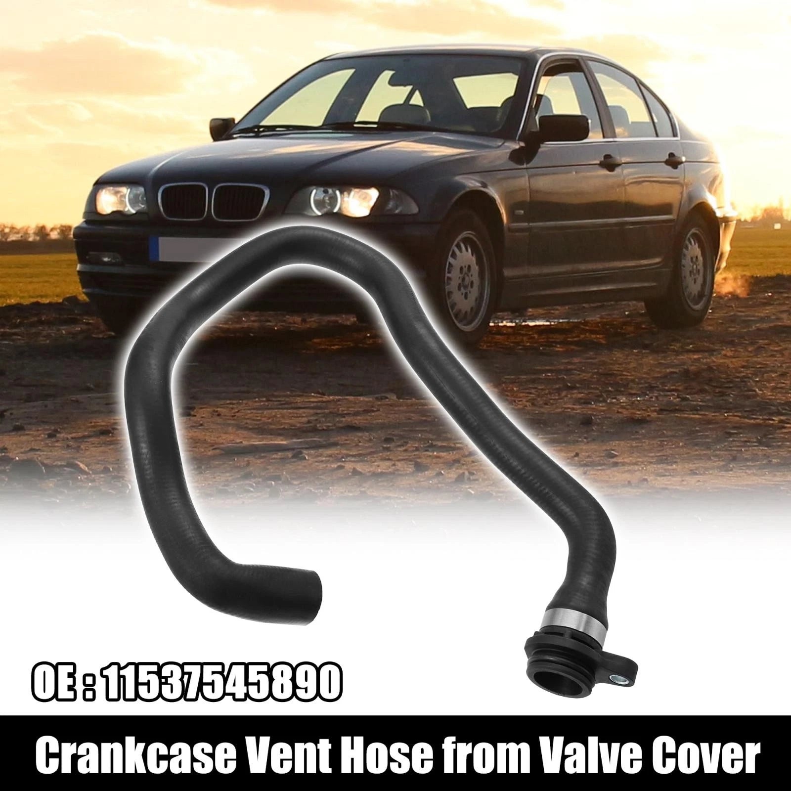 Crankcase Vent Hose for BMW 328i (2007–2013) 11537545890