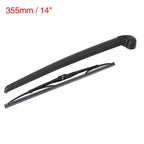 Rear Windshield Wiper Blade Arm Set 355mm for Audi Q7 (2006–2015)