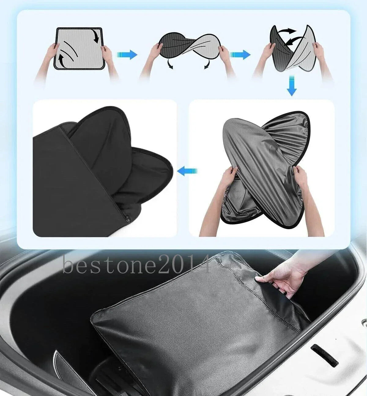 Glass Roof Sunshade Window Shade Sunroof Mesh Net for Jeep Renegade (2015–2021)