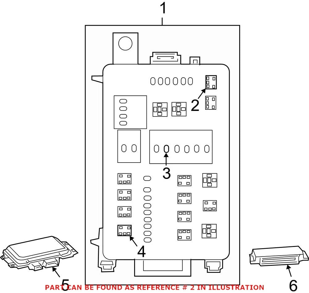 Horn Relay for Chrysler 300, Dodge Journey (OEM)