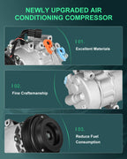 A/C Compressor for Hyundai Tucson (2010–2015) 2.0L 2.4L