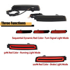 LED Rear Bumper Reflector Tail Brake Lights for Infiniti FX50 (2009–2013)