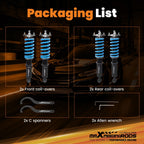 2X T6 Coilover 24 Way Damper Struts Kit for Toyota Chaser (1992–2000)
