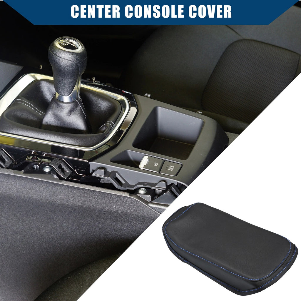 Center Console Armrest Cover for Hyundai Kona (2018–2023) Faux Leather