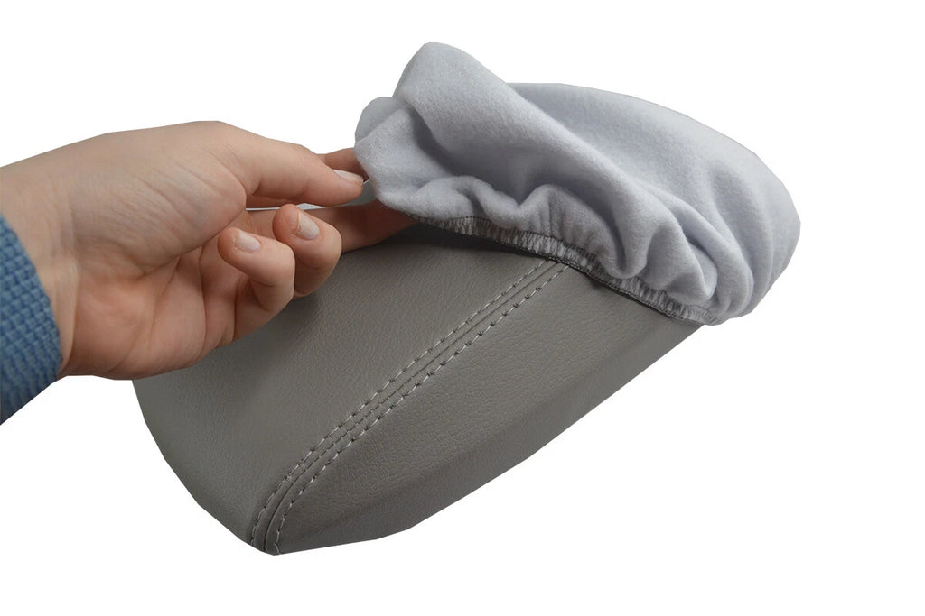 Fleece Console Lid Cover Protector for Toyota Corolla (2014–2019) Gray