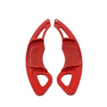 Steering Wheel Paddle Shifter Extensions for VW Golf 7, Polo, Jetta, Scirocco (2013–2021) - Red