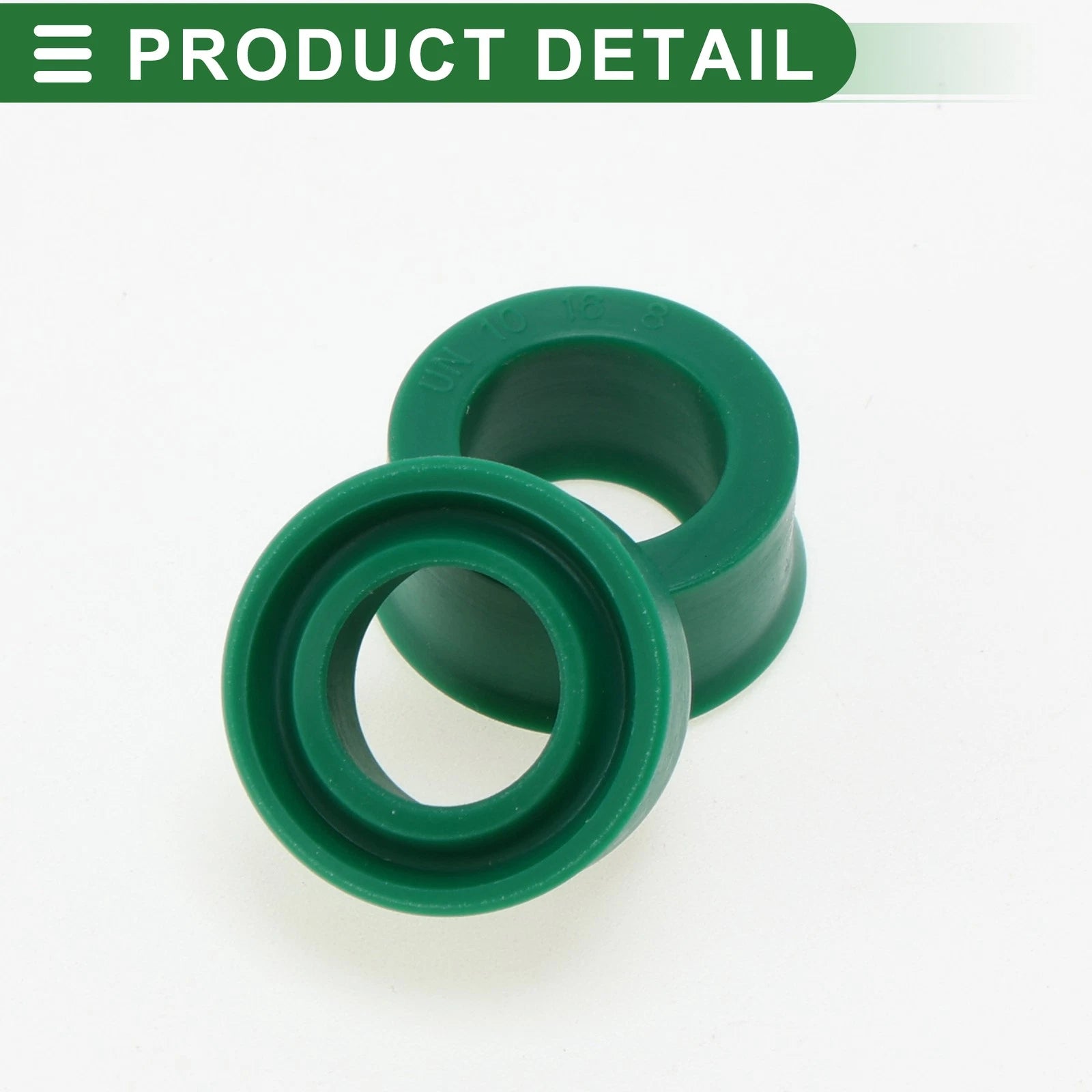 Set of 5 Oil Seal Rotary Shaft Seal 10x16x8mm High Pressure Green for Various Models
