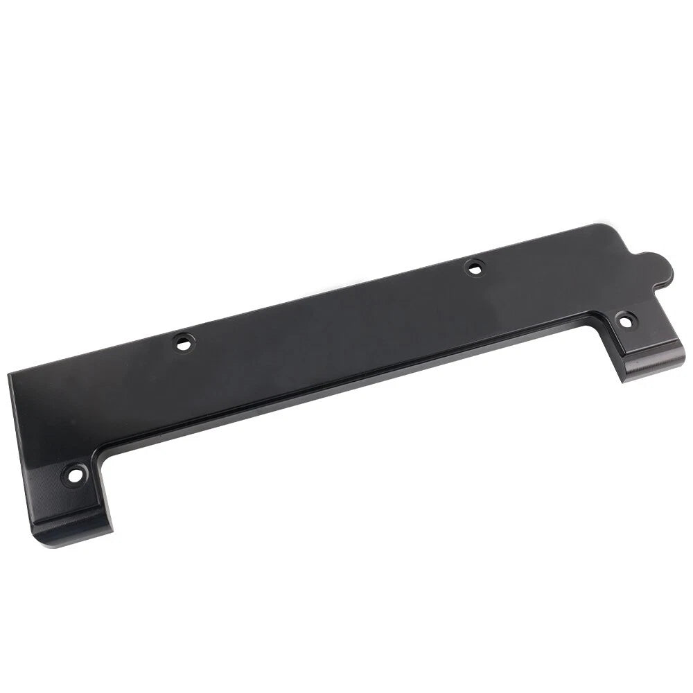 Black Aluminum Coil Pack Spark Plug Cover for Honda K20 K24 (2002–2011)
