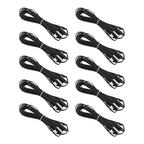 10Pcs 10K Ohm Thermistor Temperature Sensor Probe for Universal Applications