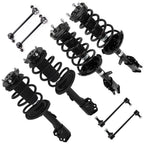 Front Rear Struts Sway Bars for Toyota Highlander (2008–2011) FWD