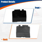 Pair Rear Tow Hook Cover for Mazda 6 (2014–2023) No.GJR950EK151/GJR950EL151 Black