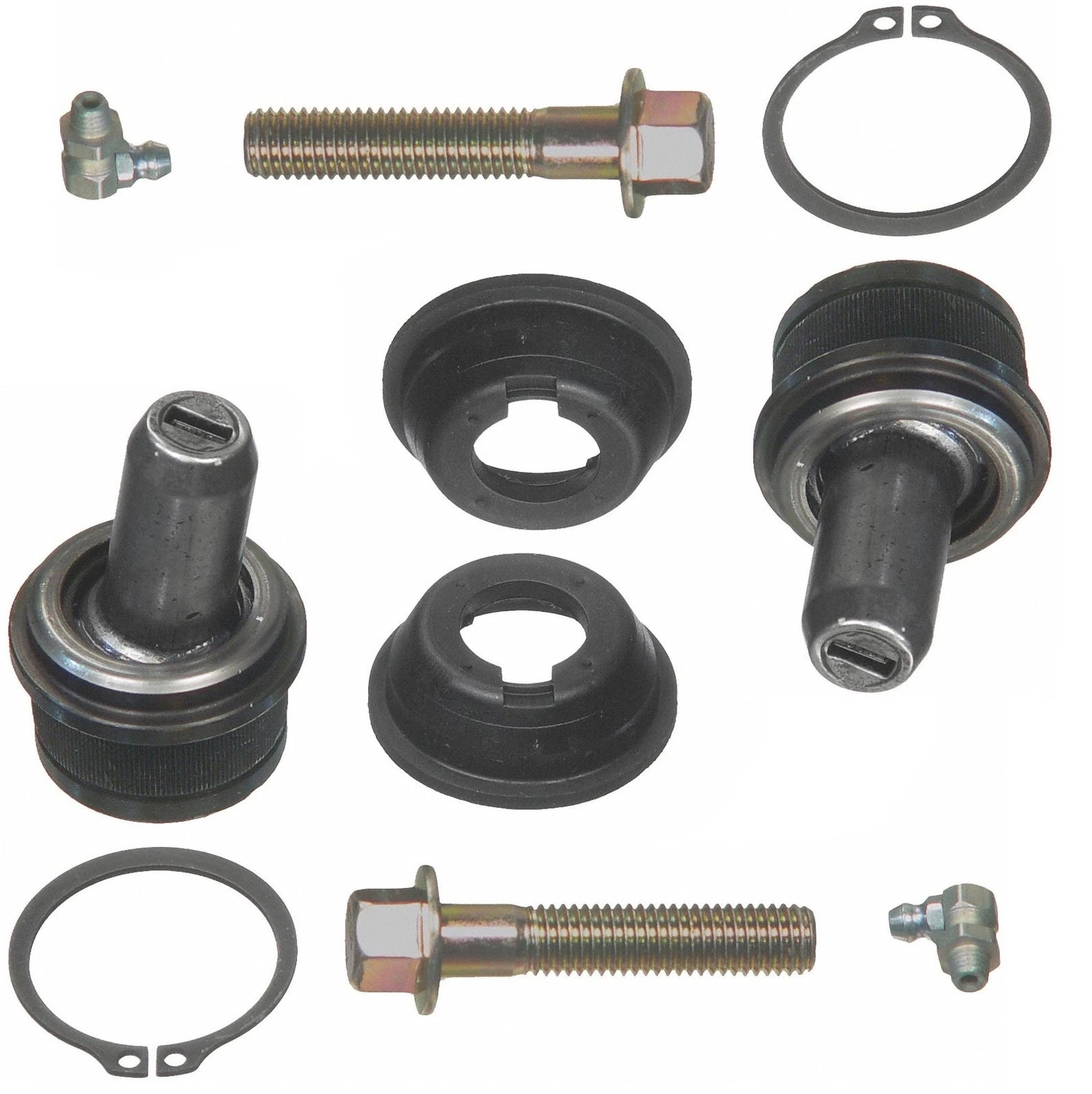 Set of 2 Front Upper Ball Joints for Ford Ranger Mazda Navajo (RWD)