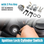 Ignition Lock Cylinder Kit for Toyota (1 Set)