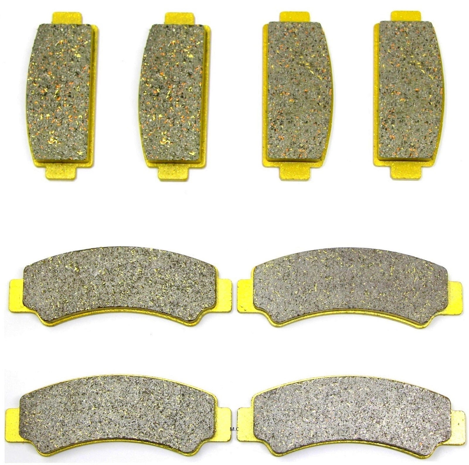 MC Front Rear Brake Pads for CF Moto CForce 400 500 600 (2017–2019)