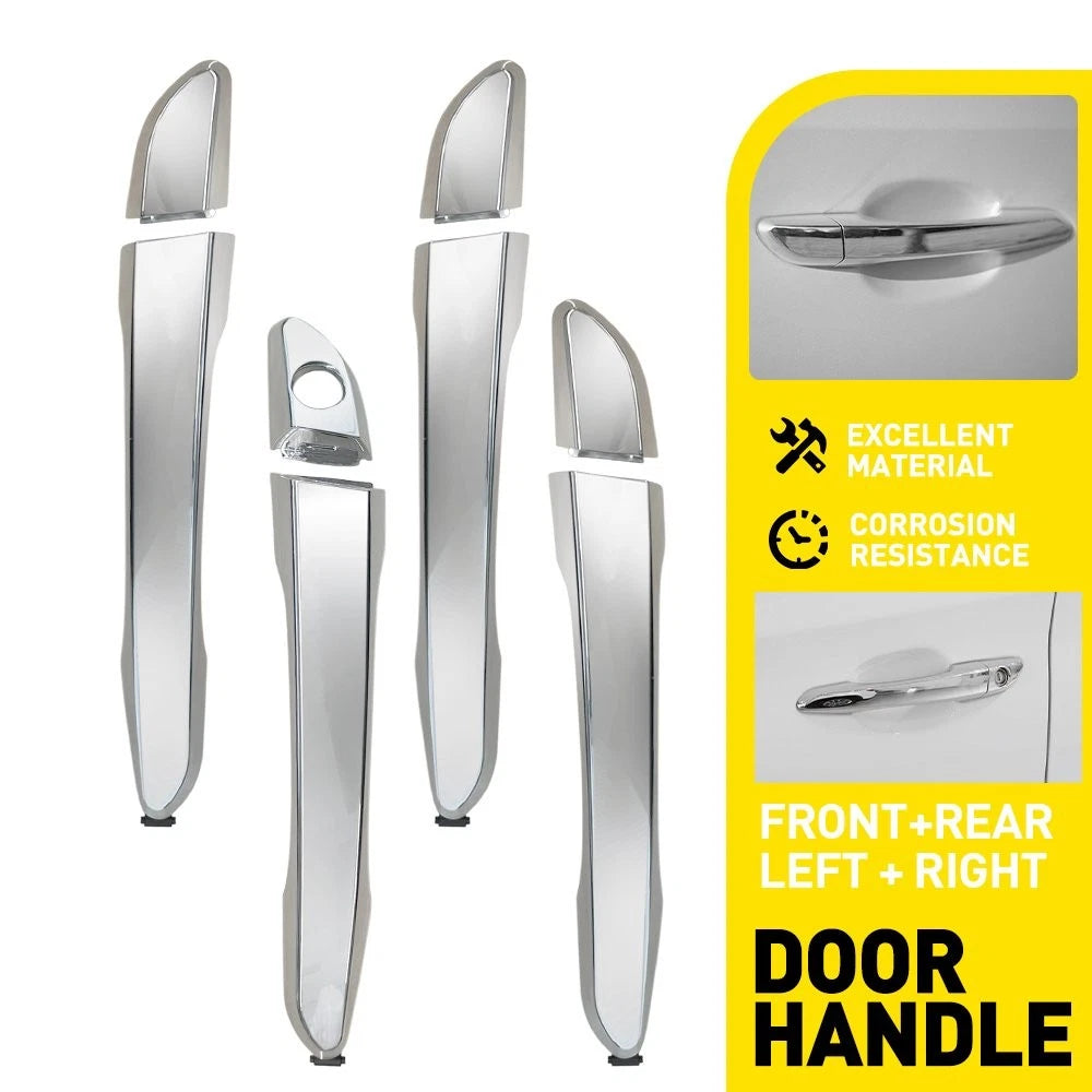 Set of 4 Door Handle Assembly Outside for Hyundai Tucson (2018–2021)