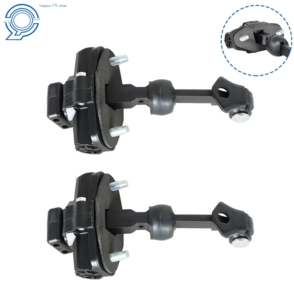 Set of 2 Door Check Arms for Ford F-150 (2009–2014) Black