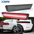 LED Rear Bumper Side Marker Light Smoked Lens Red for Dodge Challenger (2008–2014)