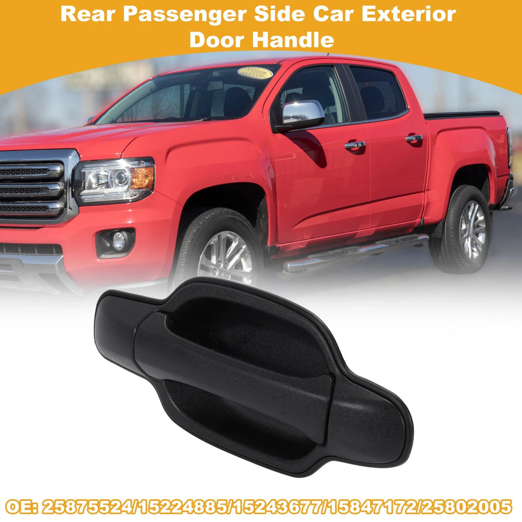 Rear Right Exterior Door Handle No. 25875524 for GMC Canyon (2009–2012)