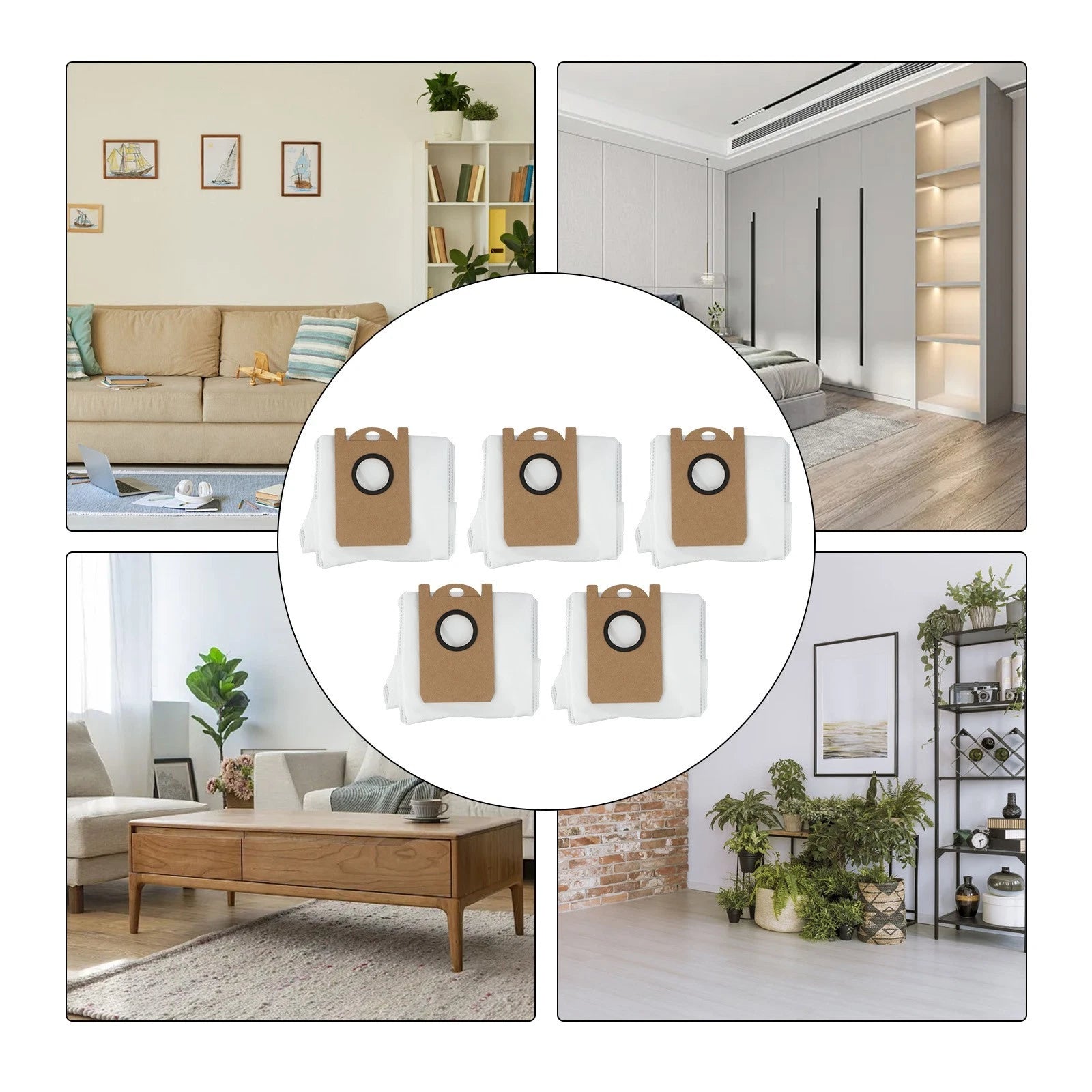Dust Bags for Kogan SmarterHome LX16 Pro Vacuum Cleaner
