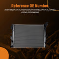 Aluminum Coolant Radiator for Hyundai Sonata Hybrid (2011–2015) CU13249