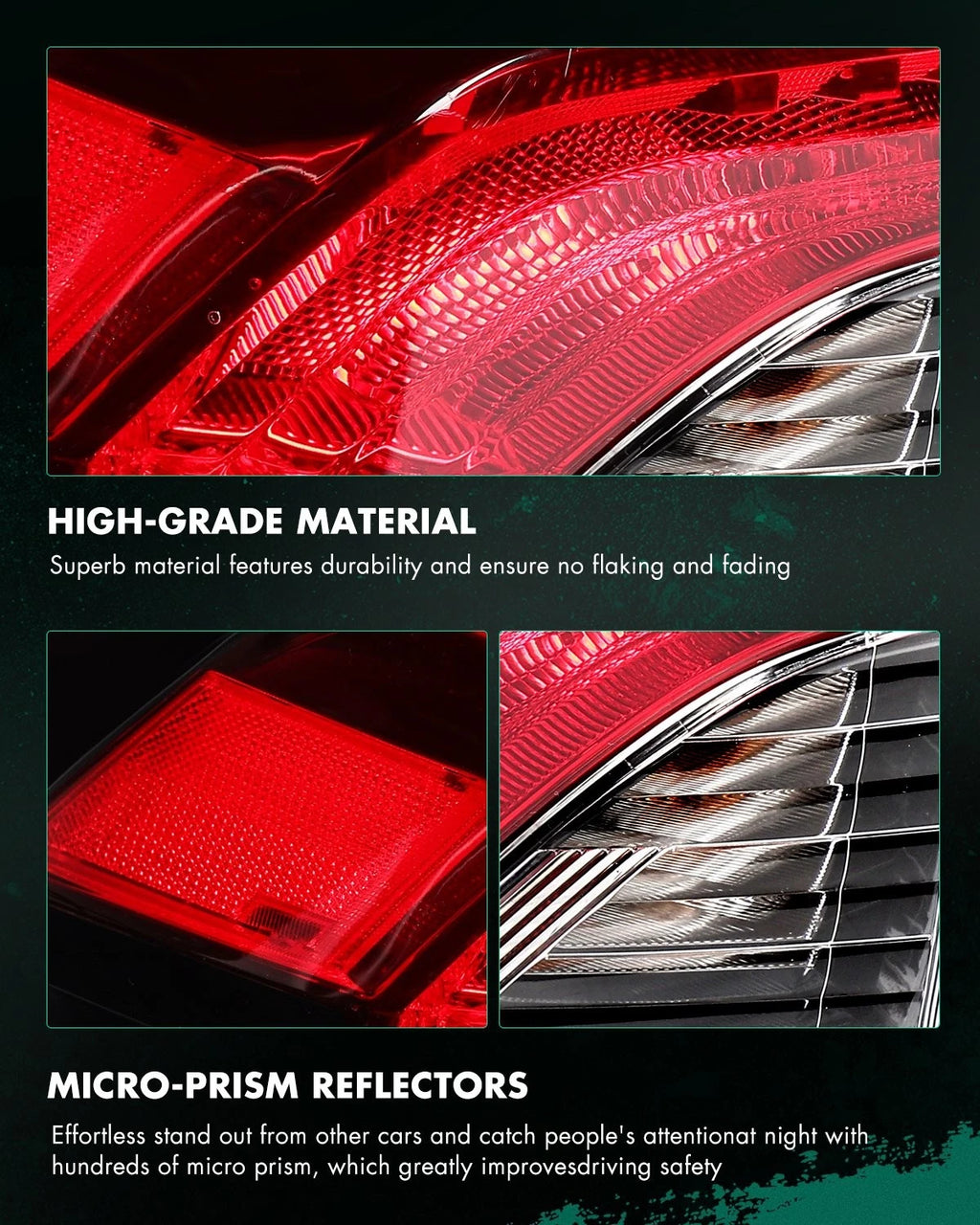 LED Right Passenger Tail Light Assembly for Toyota RAV4 (2019–2023)