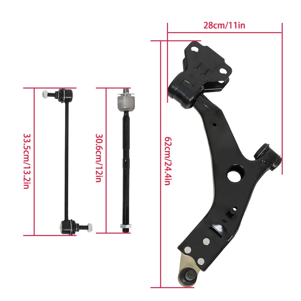 Set of 10 Front Lower Control Arms for Ford Escape (2014-2018)