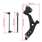 Set of 10 Front Lower Control Arms for Ford Escape (2014-2018)
