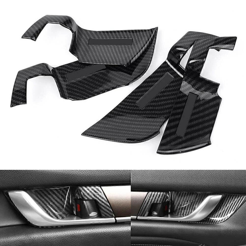 4 x Interior Door Handle Bowl Cover Trim for Honda Accord (2018)