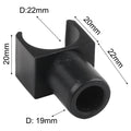 Set of 4 U Shaped Rail Sliders for Wheelchairs for Stability and Comfort
