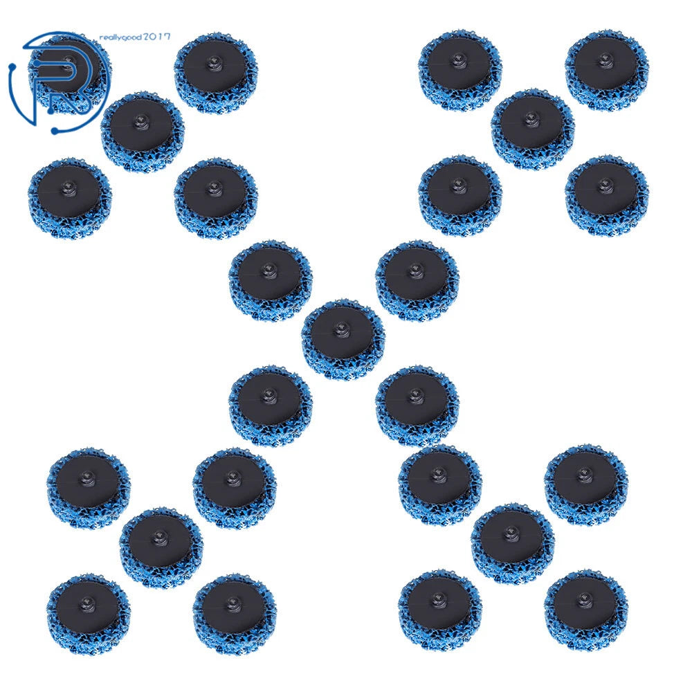 Set of 50 Quick Change 2" Easy Strip and Clean Discs for Automotive Use