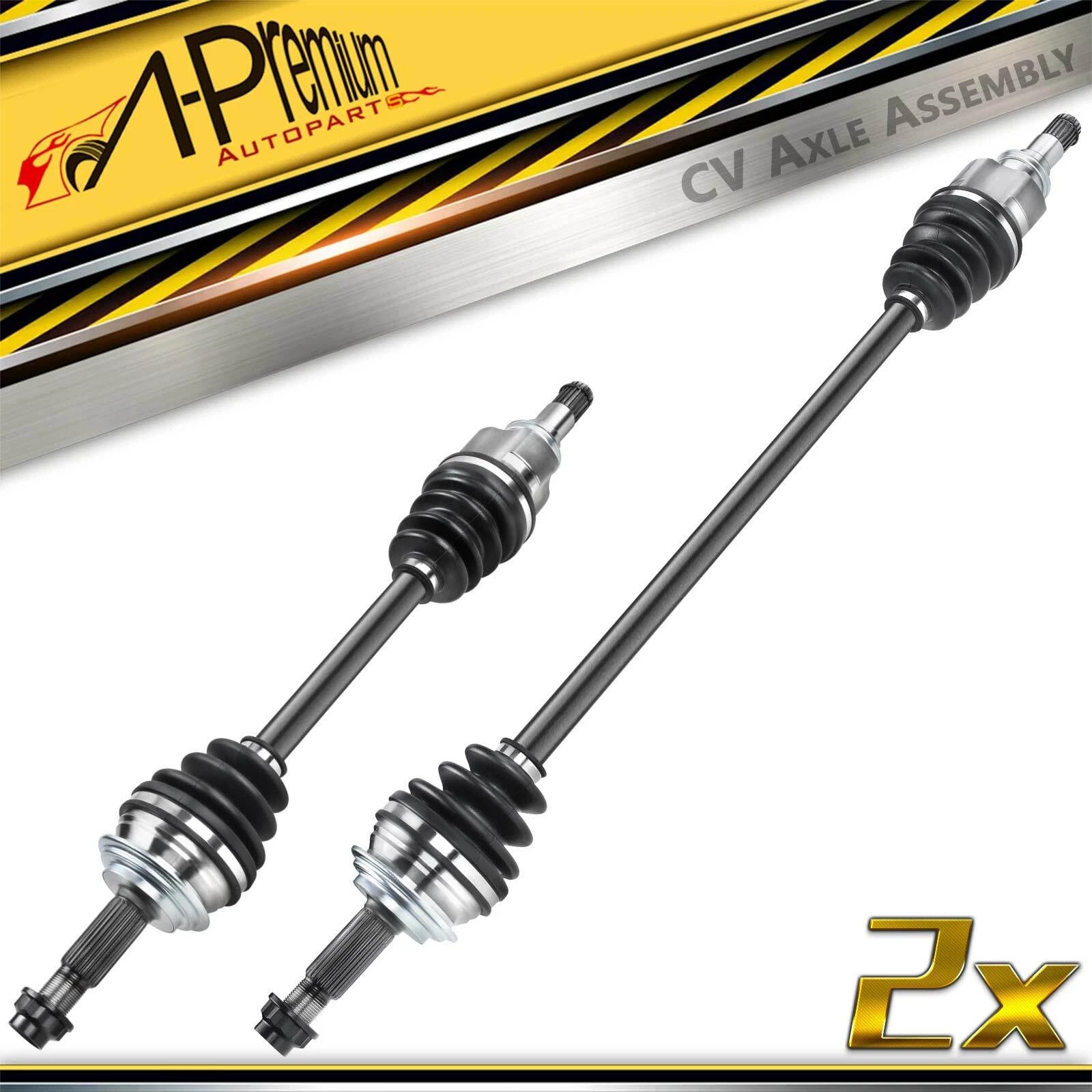 Front CV Axle Assembly for Toyota Prius C (2012–2019) L4 1.5L