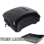 Chopped Pack Trunk for Harley Touring Electra Road King Glide (2009–2013)