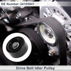 Drive Belt Idler Pulley for Chevrolet Sail III (No. 24105941)