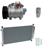 A C Compressor Kit With Condenser for Honda Accord 2.4L (2009–2012)