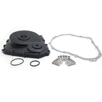 Black Aluminum Engine Clutch Cover with Gasket for Suzuki GSXR 600 750 (2006–2023)
