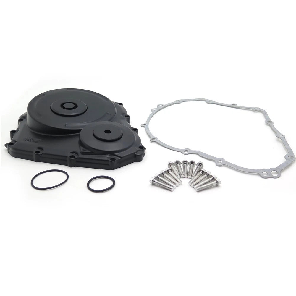 Black Aluminum Engine Clutch Cover with Gasket for Suzuki GSXR 600 750 (2006–2023)