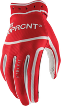 Ridefit MX Gloves for Offroad Motorcycle (Large, Red) 10046-00013
