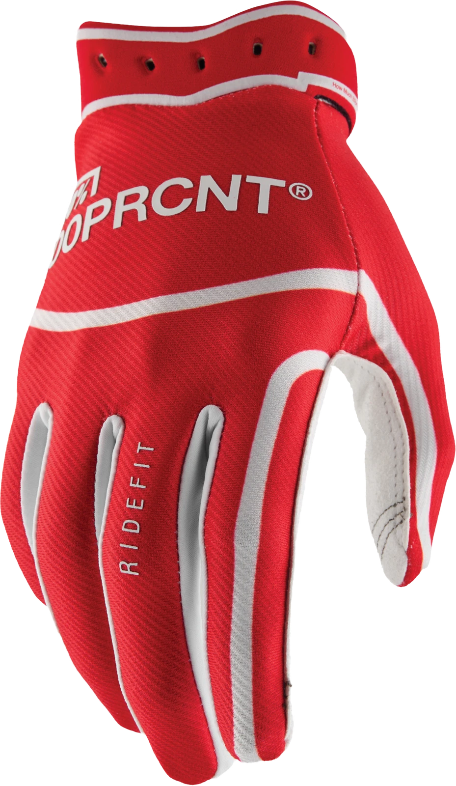 Ridefit MX Gloves for Offroad Motorcycle (Large, Red) 10046-00013