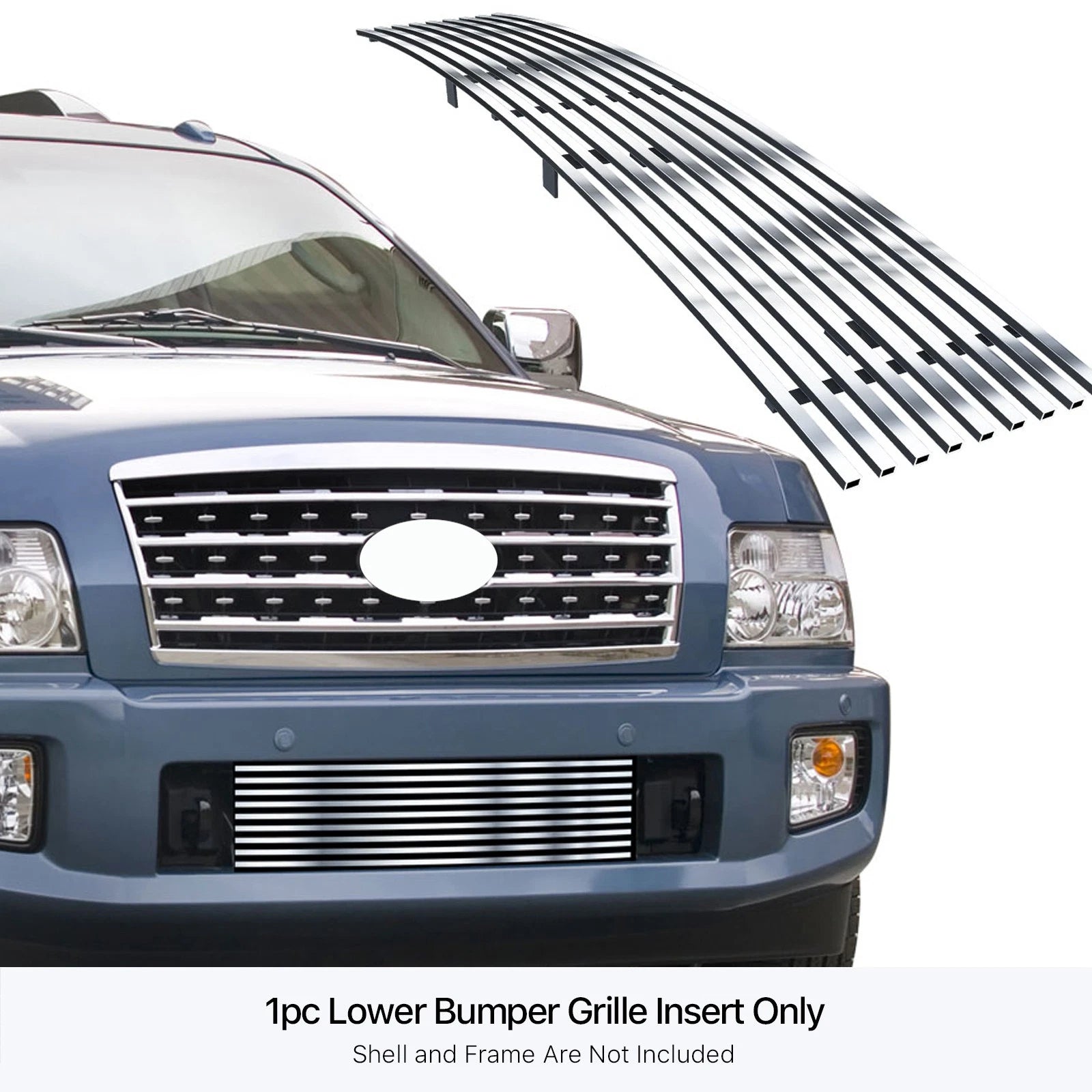 Stainless Steel Billet Grille Insert for Infiniti QX56 (2004-2010)